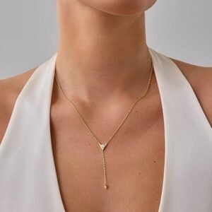 European And American Tassel Pendant Pendant Adjustable Necklace